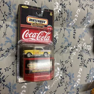 Collectible Matchbox 1:64 Coca-Cola 1955 Chevy Bel Air Hardtop Sealed 37981 - Picture 1 of 3