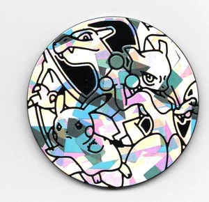 Pokemon Battle Academy MONEDA Charizard Pikachu Mewtwo Jumbo ¡Moneda de Lámina!! - Imagen 1 de 3