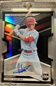 2023 Panini Elite Extra Edition Die-Cut #109 Sammy Stafura 194/399 RC Auto - Picture 1 of 2