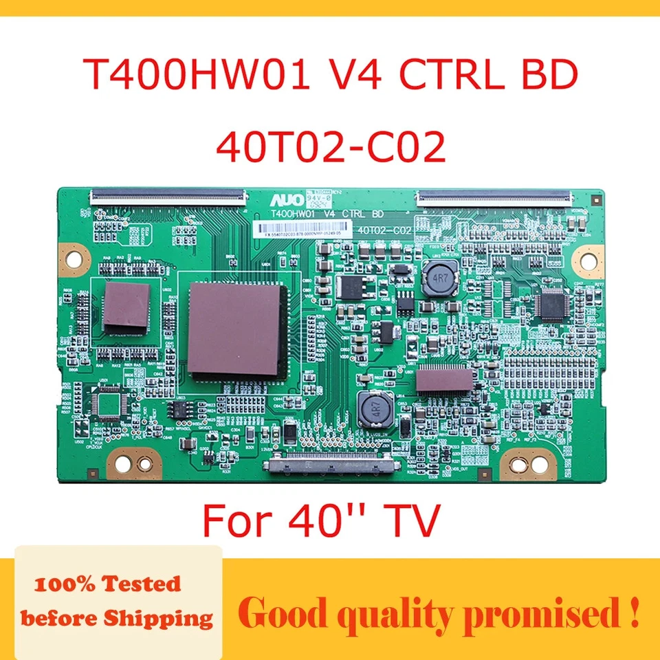 T-con Board T400HW01 V4 CTRL BD 40T02-C02 for 40'' TV KDL 40V4100 Logic card - Immagine 1 di 4