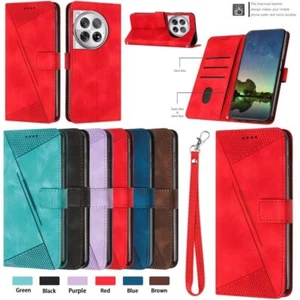 For OnePlus 12 11 10T Nord N20 2T Flip Wallet PU Leather Shockproof Phone Case - Picture 1 of 33
