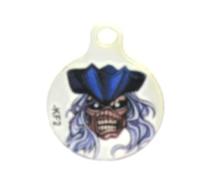 Iron Maiden Stern Flipper Promo Kunststoff Schlüsselanhänger - Pirat - Bild 1 von 1