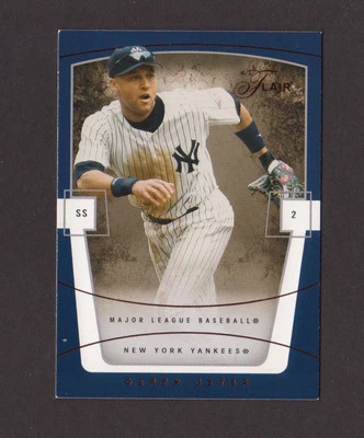 2004 Flair #59 DEREK JETER Yankees NRMT - Image 1 of 2