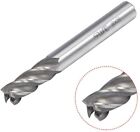 HSS 4 Flute Straight End Mill Cutter CNC Cylindrical Router Bits, 8 x 8 x 19mm
