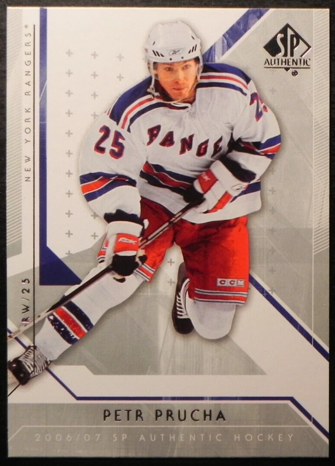 2006-07 06/07 SP Authentic #39 Petr Prucha New York Rangers - Image 1 of 2