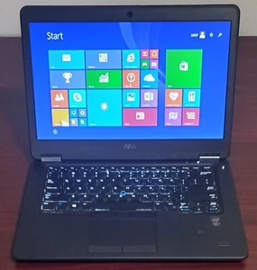 Dell Latitude E7450 14" Intel Core i7-5600U 2.60GHz, 8GB 256GB SSD, Win 8.1 Pro - Picture 1 of 17