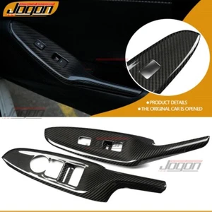 Carbon For Mazda MX-5 Miata ND 2016-24 GT RF Window Lock Lift Button Trim Panel - Picture 1 of 12