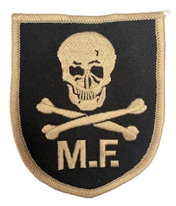 U.S. Army Vietnam War Special Forces Mike Force Skull & Crossbones cloth patch. - Picture 1 of 3