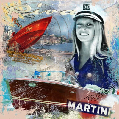 Fine Art Giclée Druck "Riva 3", limitiert, mit Zertfikat - Bild 1 von 4