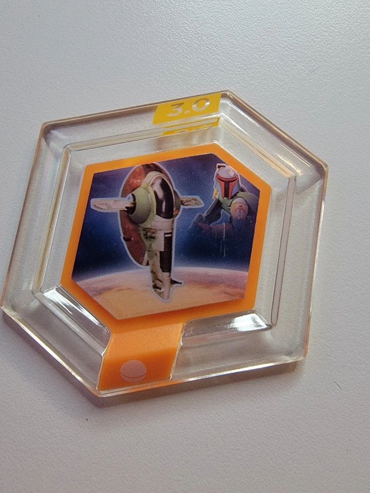 DISNEY INFINITY STAR WARS 3.0 POWER DISC BOBA FETT SLAVE I - Image 1 of 1
