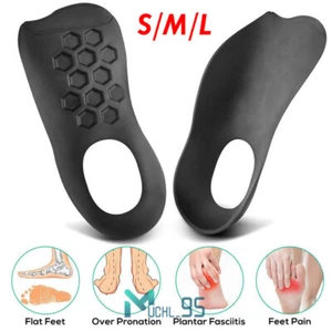 3/4 orthopädische Schuheinlagen hochbogenige Stützeinsätze Plantarfasziitis flache Füße - Bild 1 von 23