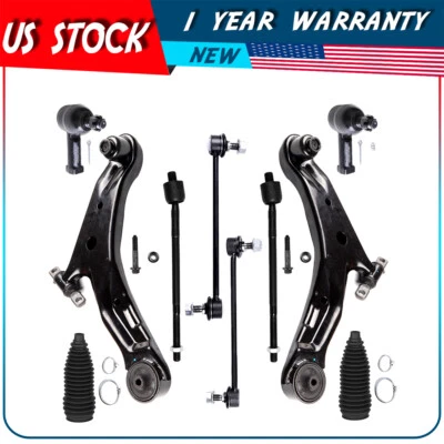 Barra estabilizadora de extremo de barra de amarre de brazo de control inferior delantero para Hyundai Santa Fe 2001 02 03-06 Foto 1 de 4