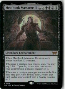 Meathook Massacre II (0108) Foil NM MTG Duskmourn Magic - Picture 1 of 3