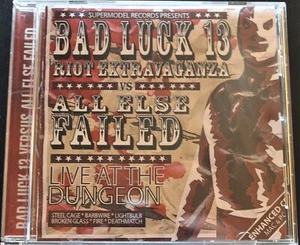 Bad Luck Thirteen Riot Extravaganza,  All Else Failed - Live At The Dungeon (CD) - Picture 1 of 2
