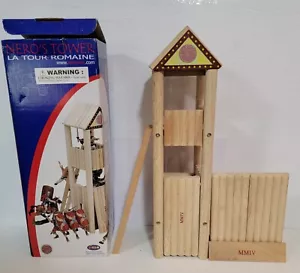 PAPO Le Van Toy Wooden Nero's Watch Tower ROMAN BUILDING RARE RETIRED - Picture 1 of 8