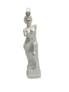 Estatua de Christopher Radko Venus Demilo adorno de vidrio soplado a mano rara de colección 1997 - Imagen 1 de 7