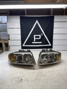 Par de faros izquierdo+derecho para Audi RS6 2003 4B3 941 004 C5 carrocería ancha A6 4,2 - Imagen 1 de 15
