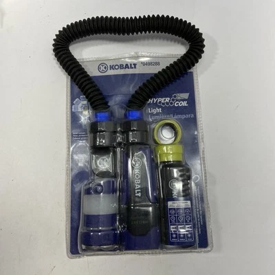 KOBALT HyperCoil LED Snake Flexible Cordless 0498288 Work Light Flashlight New - Image 1 of 4