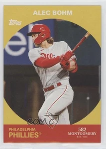 2022 Topps 582 Montgomery Club Set 5 Alec Bohm #10 - Picture 1 of 3