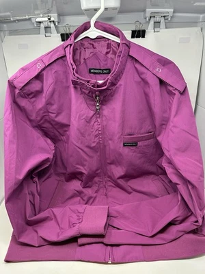 Members Only Jacket Women Size XL Purple - Image 1 of 4