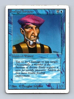 Prodigal Sorcerer Unlimited Edition Non-Foil MTG MP - Image 1 of 2