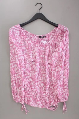 ✨ LTB Langarmbluse Classic Bluse für Damen Gr. 38, M mit Blumenmuster pink ✨ - Bild 1 von 4