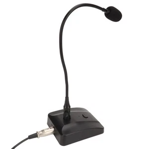 Gooseneck Condenser Mic 6.35Mm Desktop Wired Mic For Broadcasting Conferenc SPC - Picture 1 of 12