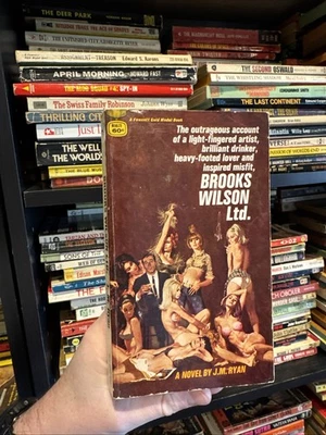 BROOKS WILSON Ltd J M RYAN 1966 Gold Medal, GGA, Pulp,Robert McGinnis - Image 1 of 4