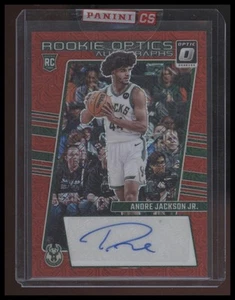 Andre Jackson Jr. 2023-24 Donruss Optic #ROA-AJJ Rookie Optics Autographs Choice - Picture 1 of 2