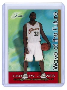 2003 Flair Lebron James Wave of the Future RC #1 - Picture 1 of 2