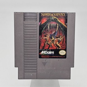 Swords and Serpents (Nintendo, 1990) NES Cart Only Tested