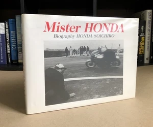 Mister Honda: Biography of Honda Soichiro, 1998 English Edition HC/DJ (in Mylar) - Picture 1 of 14