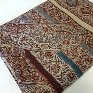 Paisley Floral Pashmina Scarf Wrap Shawl Cashmere Silk 74x26 - Picture 1 of 6