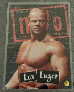 1998 Topps WCW/nWo Sticker Card #S10 | Total Package Lex Luger | Wolfpac - Picture 1 of 2
