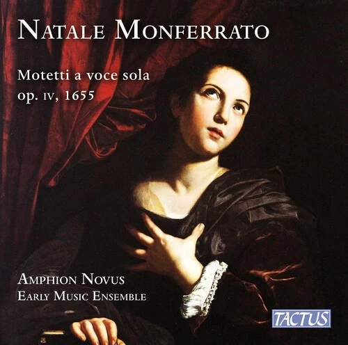 Amphon Novus Early M - Monferrato: Motetti a voce sola, libro primo, Op. 4 [Used - Image 1 of 1