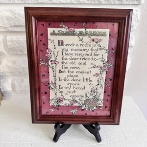 Vintage Buzza? Motto Company “A Place For You” Print Modern Frame 8.5x11.5” - Picture 1 of 7