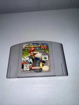 Mario Kart 64 (Nintendo 64, 1997) solo carrello originale N64 TESTATO - Immagine 1 di 4
