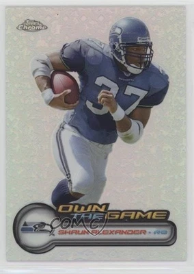 2006 Topps Chrome Own the Game Refractor /100 Shaun Alexander #OTG3 - Image 1 of 2