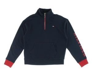 Tommy Hilfiger Half-Zip Fleece Top Womens Jackets Size S, Color: Blue - Picture 1 of 3