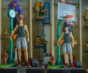 ∞ Studio Slam Dunk Sakuragi Hanamichi Limited Anime Figure Painted Model New - Picture 1 of 18