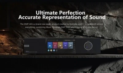 Eversolo DMP-A8 - music streamer/ DAC / pre-amp - welcome offer - - Image 1 of 4