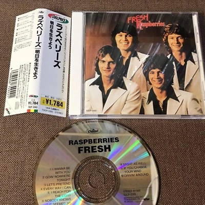 RASPBERRIES Fresh JAPAN CD TOCP-3393 w/OBI 1998 COOLPRICE reissue Eric Carmen  - Image 1 of 4