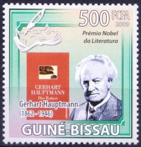 Gerhart Hauptmann Nobel Literature Winner, Guinea Bissau 2009 MNH - Picture 1 of 1