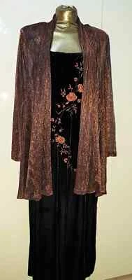 Canda elegantes Kleid mit Jacke Cocktailkleid Abendkleid Zweiteiler Gr.44. Top! - Bild 1 von 4