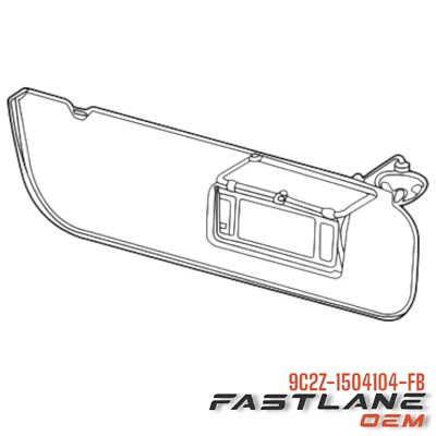 Parasol derecho Ford E-350 2021-2024 nuevo OEM 9C2Z-1504104-FB Foto 1 de 4
