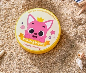 LG Babience Pinkfong Sun Cushion 15g For Kids Baby Infant Inorganic Sunscreen - Picture 1 of 5