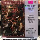 SEALED LP. PROKOFIEV: SYM N 5. CONCERTS COLONNE ORCH PARIS. STPL 513-390