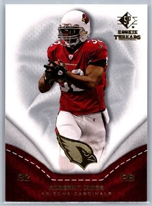 2008 UD SP ROOKIE THREADS FOOTBALL 4 EDGERRIN JAMES CARDINALS - Picture 1 of 2