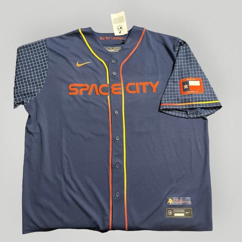 Official Justin Verlander Houston Astros Space City Connect Jersey XL Reg $160 Cover