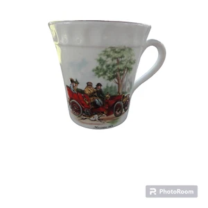 Taza vintage Crown Staffordshire Fine Bone Cup England Mercedes 1904 adornada en oro - Imagen 1 de 8